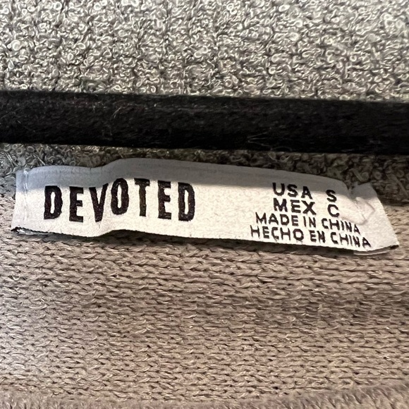 ⚪️ Devoted Ottoman Grey Ribbed Sweater - Picture 5 of 8